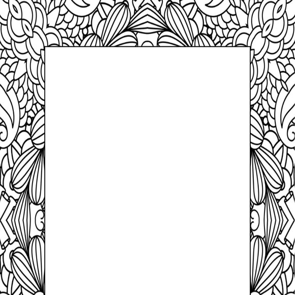 Gratitude Journal Coloring Book with Doodle Pages by Barbara Shirk - Picture 8 of 10